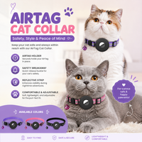 Reflective Collar Waterproof Holder Case For Airtag