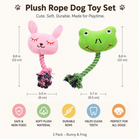 Bite-Resistant Plush Squeaky Dog Toy