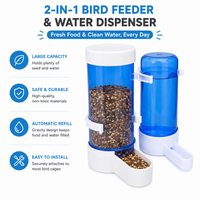 Automatic Water Dispenser For Birds